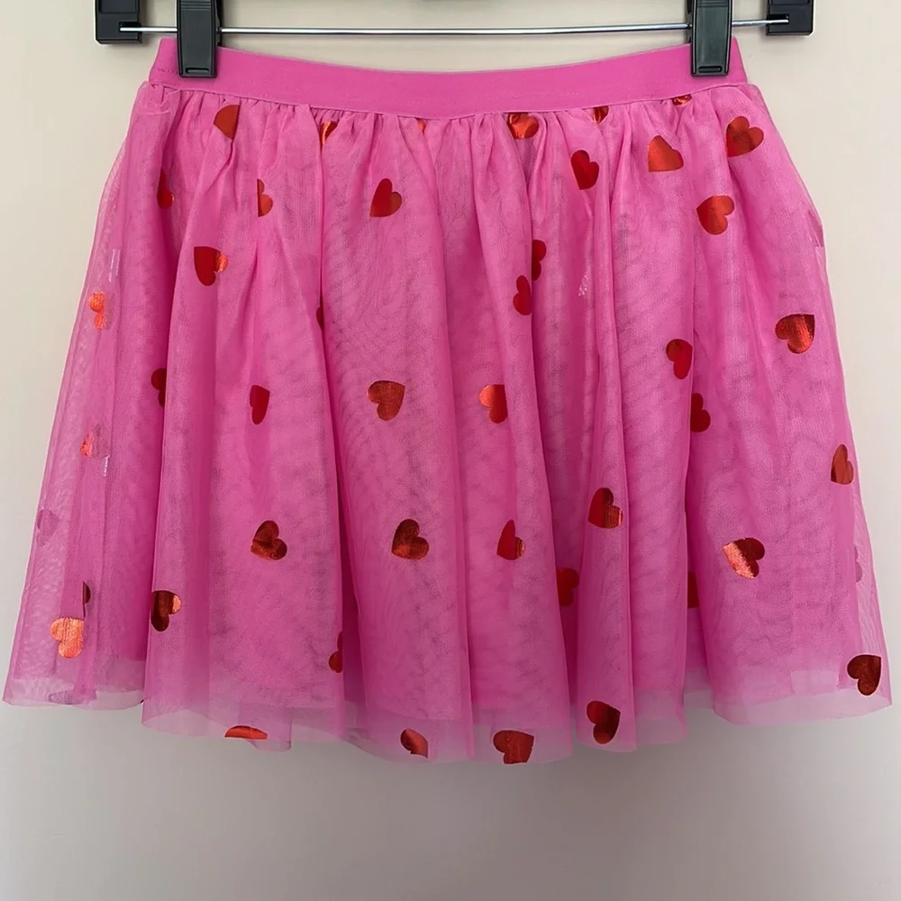 Gymboree heart tulle